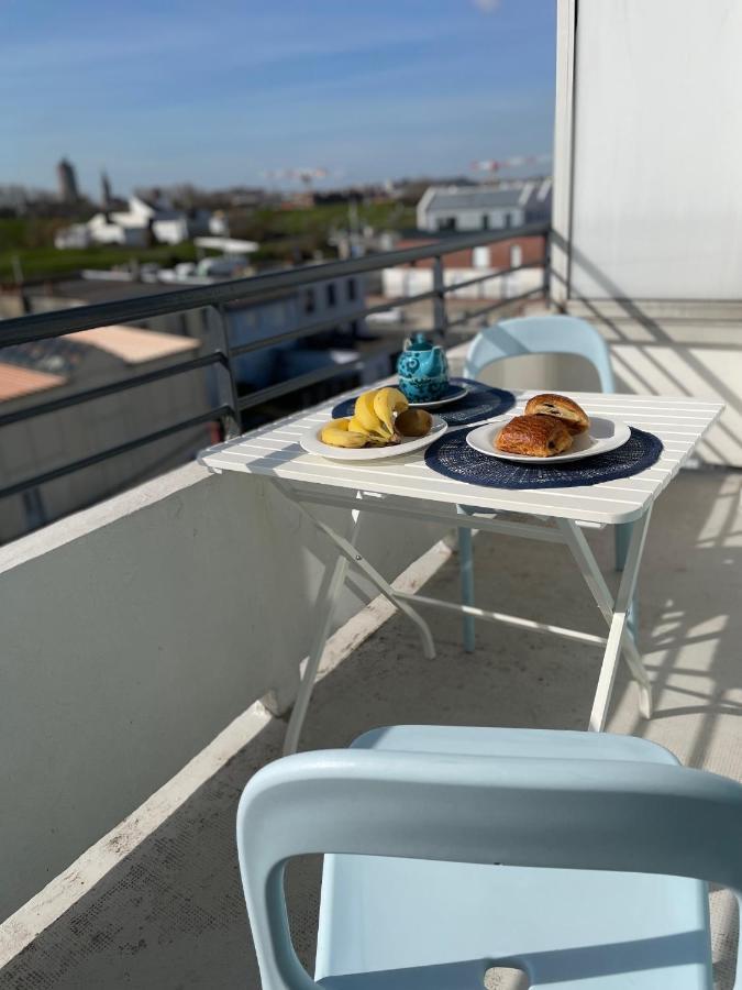 Tres Bel Appartement Vue Mer - Les Ilots Bleus - Dunkerque Malo Les Bains Dunkirk Екстер'єр фото